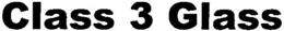CLASS 3 GLASS trademark