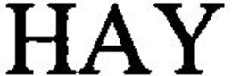 HAY trademark