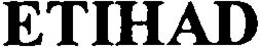 ETIHAD trademark