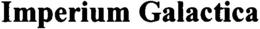 IMPERIUM GALACTICA trademark
