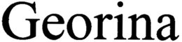 GEORINA trademark