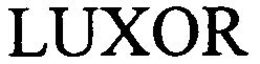 LUXOR trademark