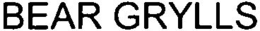 BEAR GRYLLS trademark