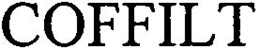 COFFILT trademark