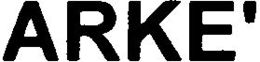 ARKE' trademark