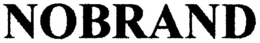 NOBRAND trademark