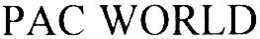 PAC WORLD trademark