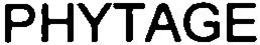 PHYTAGE trademark