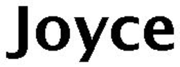 JOYCE trademark
