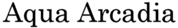 AQUA ARCADIA trademark
