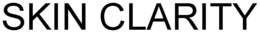 SKIN CLARITY trademark