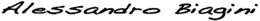 ALESSANDRO BIAGINI trademark