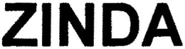 ZINDA trademark