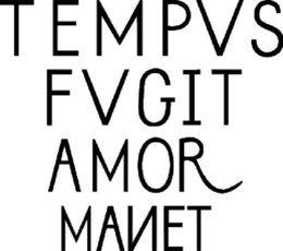 TEMPUS FUGIT AMOR MANET trademark