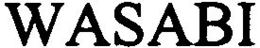 WASABI trademark