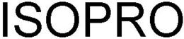 ISOPRO trademark