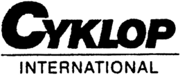 CYKLOP INTERNATIONAL trademark