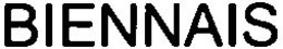 BIENNAIS trademark
