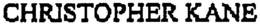 CHRISTOPHER KANE trademark