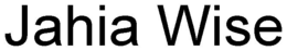 JAHIA WISE trademark