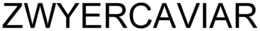 ZWYERCAVIAR trademark