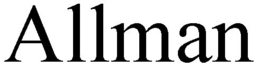 ALLMAN trademark