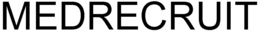 MEDRECRUIT trademark