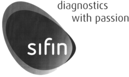 SIFIN DIAGNOSTICS WITH PASSION trademark
