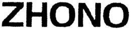 ZHONO trademark
