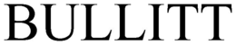BULLITT trademark