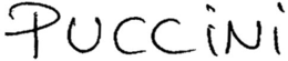 PUCCINI trademark