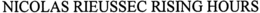 NICOLAS RIEUSSEC RISING HOURS trademark