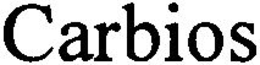 CARBIOS trademark