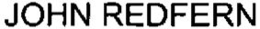 JOHN REDFERN trademark