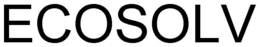 ECOSOLV trademark