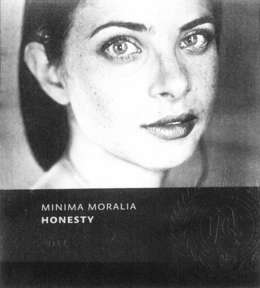 MINIMA MORALIA HONESTY 2011 trademark