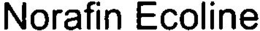NORAFIN ECOLINE trademark