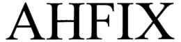 AHFIX trademark