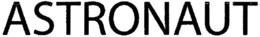ASTRONAUT trademark