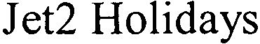 JET2 HOLIDAYS trademark
