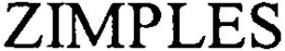 ZIMPLES trademark