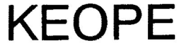 KEOPE trademark