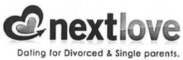 NEXTLOVE DATING FOR DIVORCED & SINGLE PARENTS. trademark