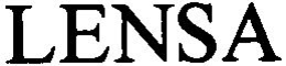 LENSA trademark