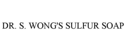 DR. S. WONG'S SULFUR SOAP trademark