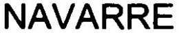 NAVARRE trademark