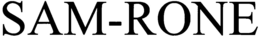 SAM-RONE trademark