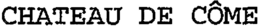 CHATEAU DE CÔME trademark