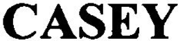 CASEY trademark