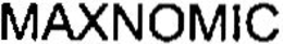 MAXNOMIC trademark